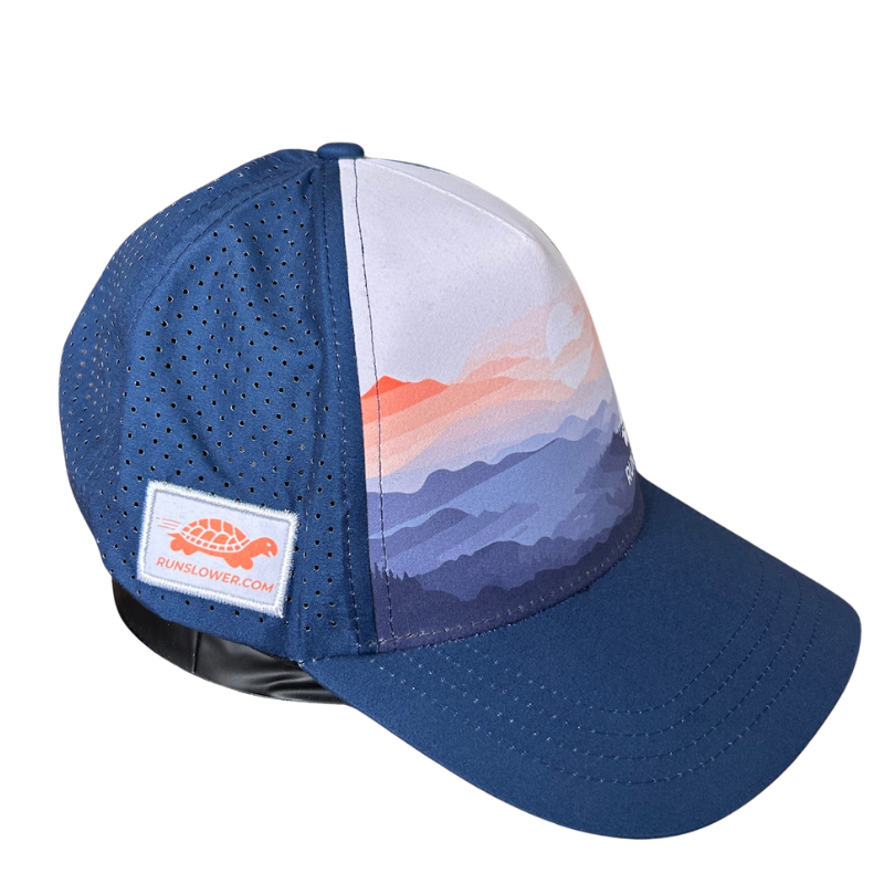 Run Slower Running Trucker - Breath, Run, Repeat