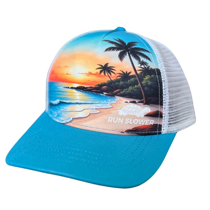 5-Panel Performance Trucker Hat - Sea More