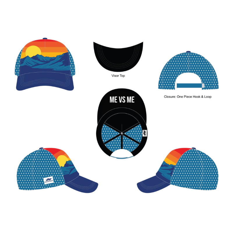 Running Trucker Hat - Blue Ridge Running Trucker