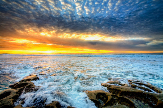 Ocean Photography - La Jolla Sunset