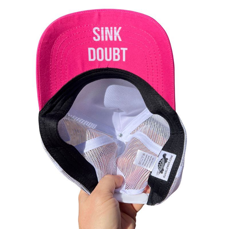 Run Slower Traditional Trucker Hat - Sink Doubt