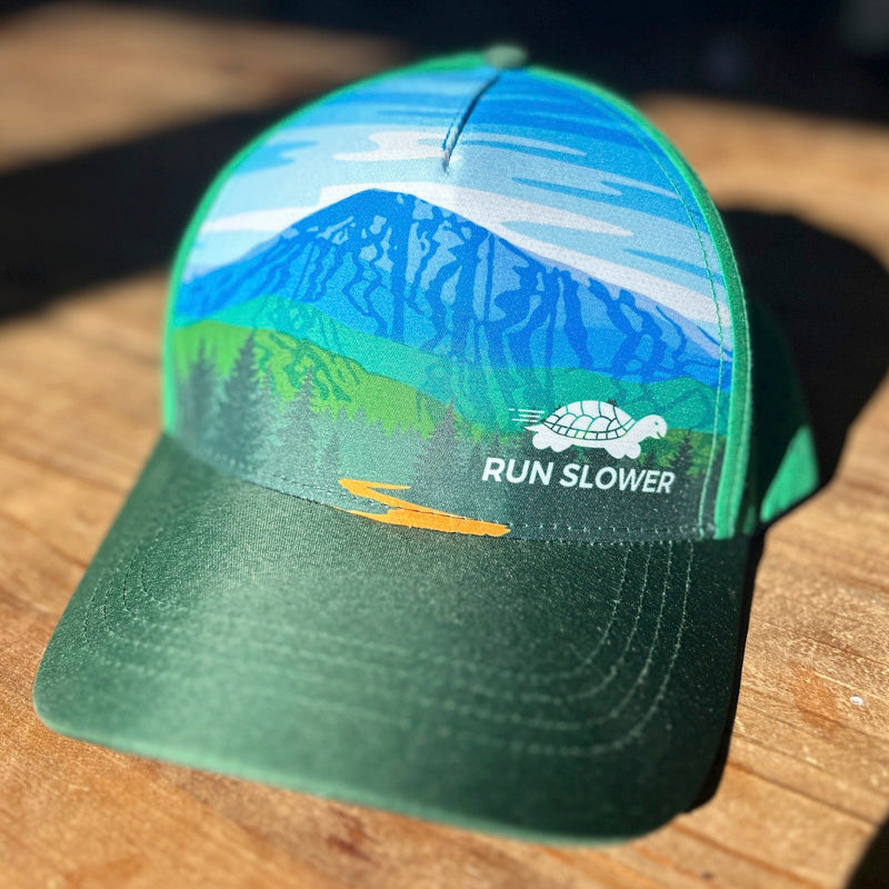 Running Trucker Hat - Sugarloaf Mountain