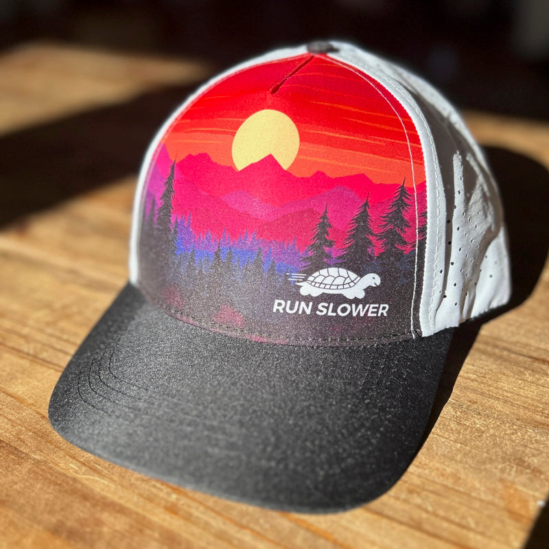 Running Trucker Hat - Summit Silence