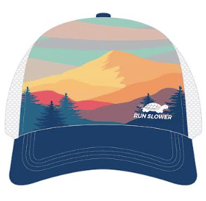5-Panel Performance Trucker Hat - Stay Curious