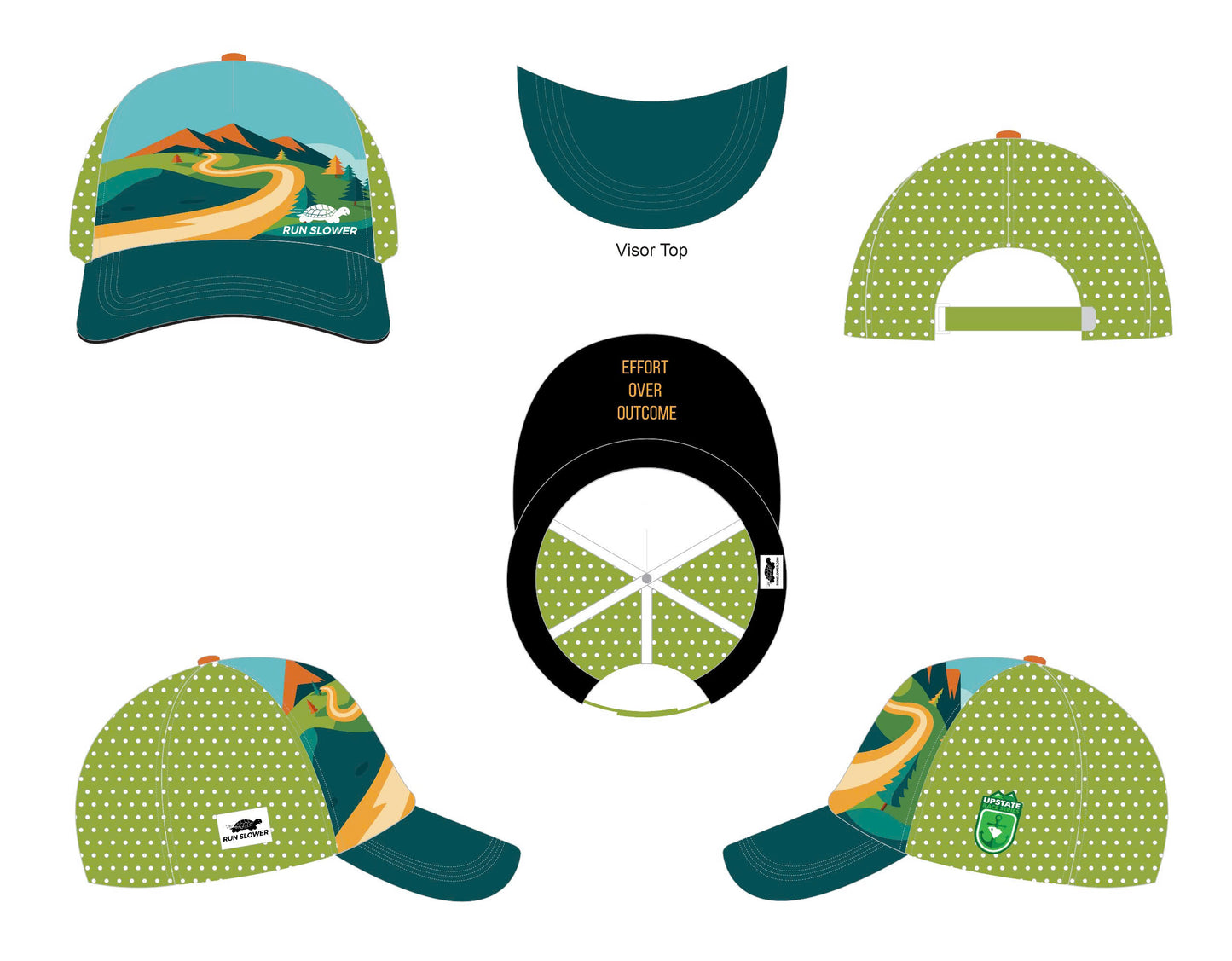 Running Trucker Hat - Upstate Trail Series