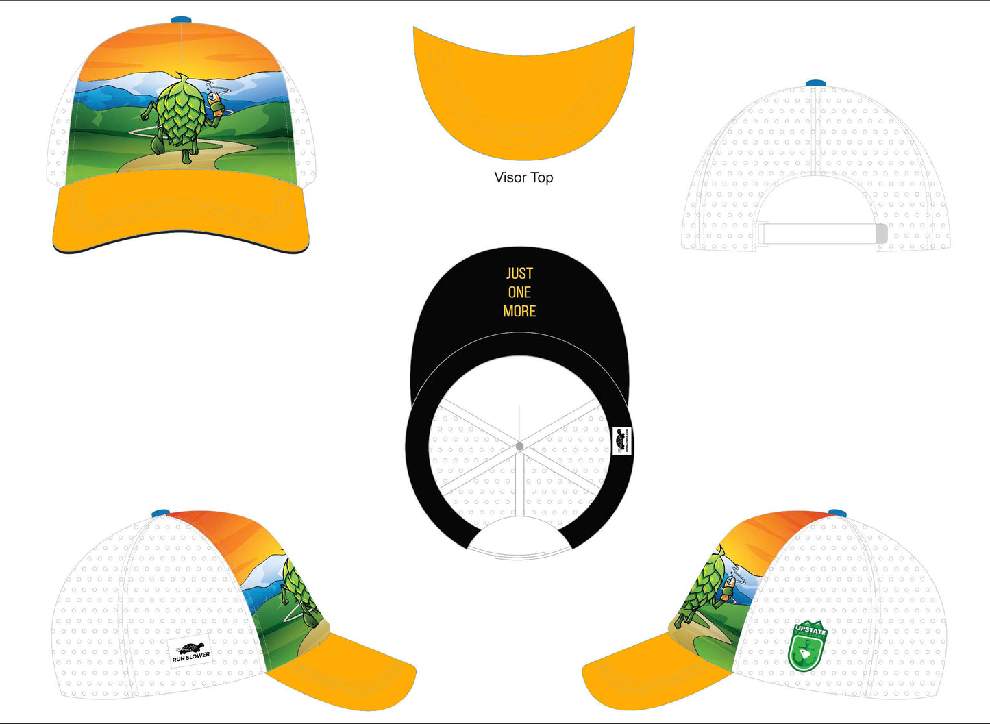 Running Trucker Hat - Upstate Brew Series