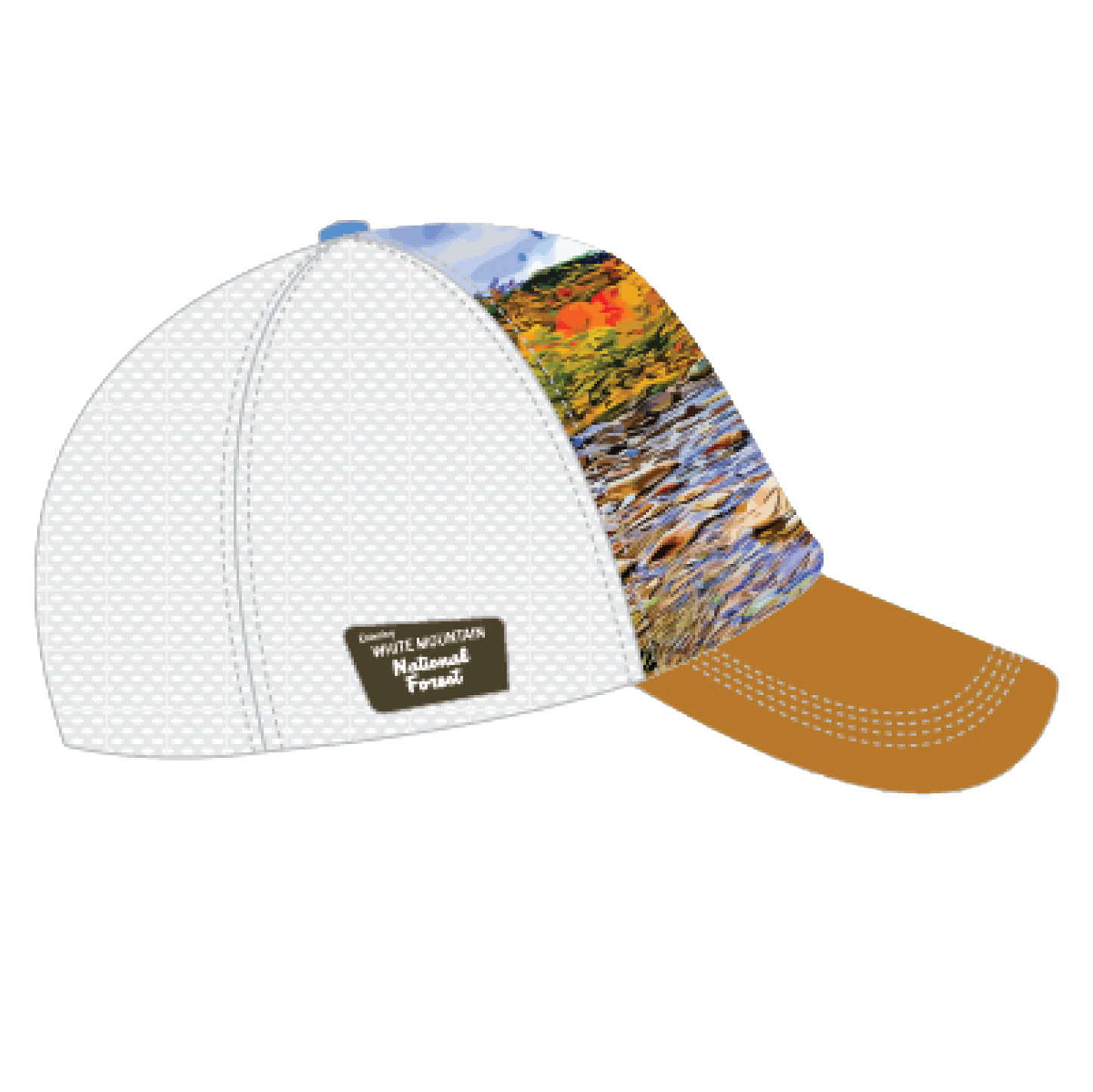 Technical Trucker Boco Hat - White Mountains New Hampshire