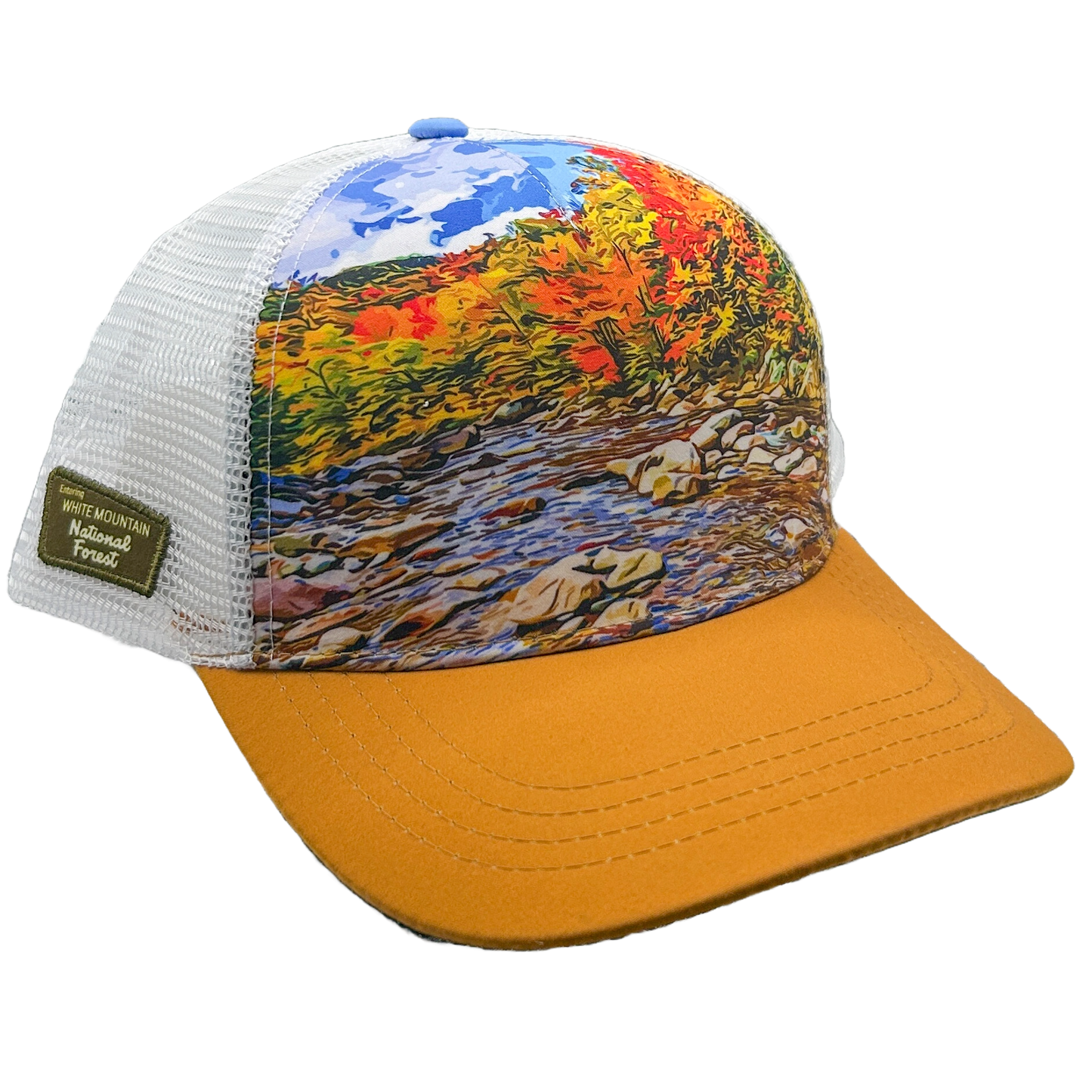 Technical Trucker Boco Hat - White Mountains New Hampshire