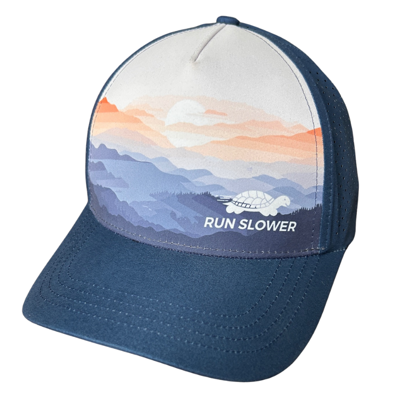 Run Slower Running Trucker - Breath, Run, Repeat