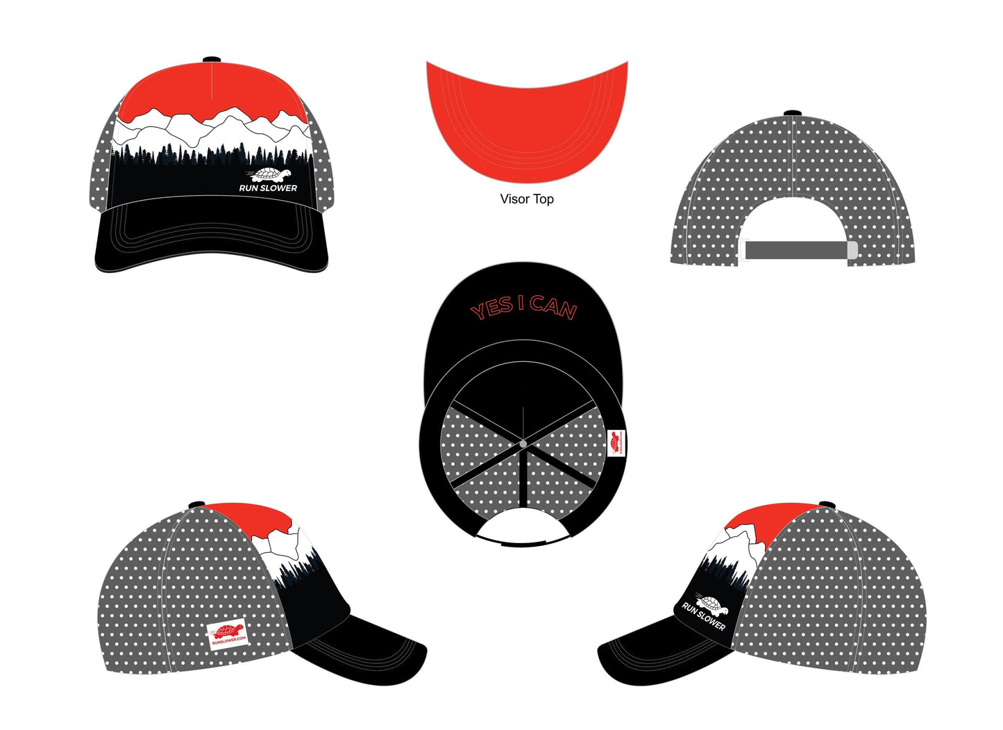 Running Trucker Hat - All Systems a Go