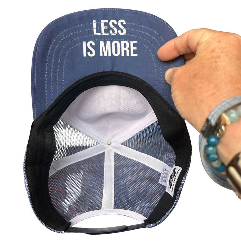 Run Slower Traditional Trucker Hat - Less is More