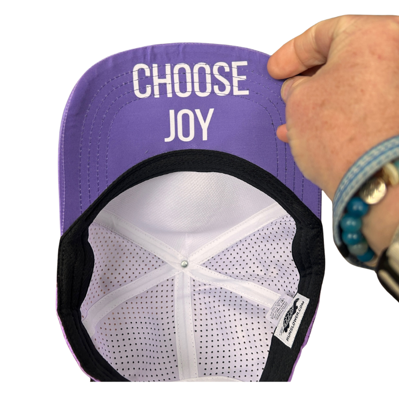 Run Slower Running Trucker - Choose Joy