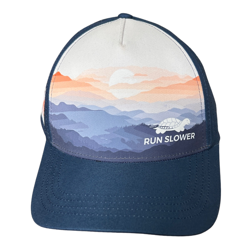 Run Slower Running Trucker - Breath, Run, Repeat