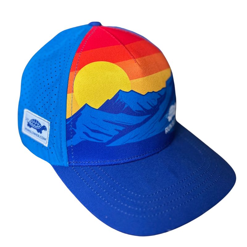 Run Slower Running Trucker - Blue Ridge