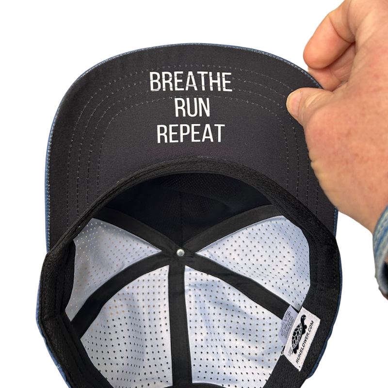 Run Slower Running Trucker - Breath, Run, Repeat