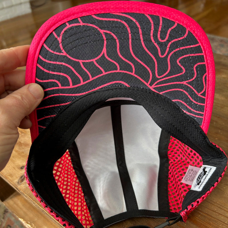 Run Hat Ventilator Mesh - Salmon Ridge