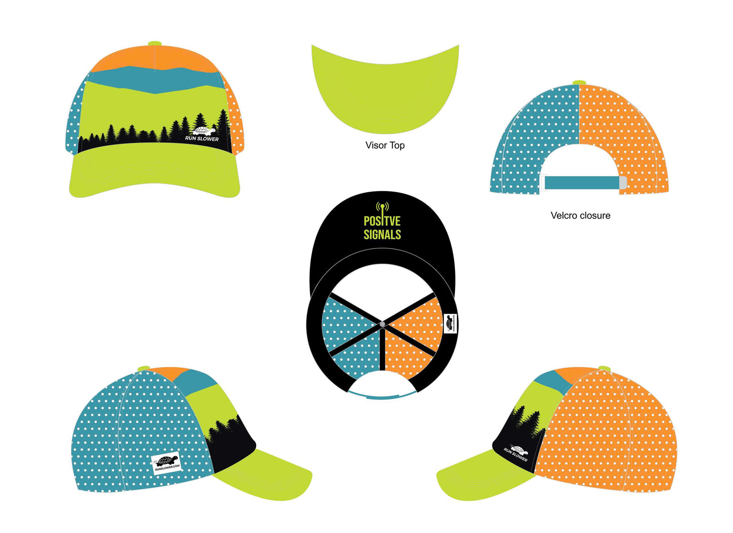 Running Trucker Hat - Positive Signals