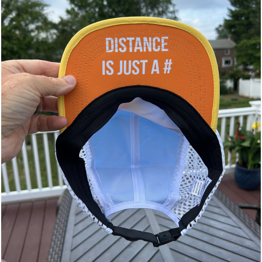 Run Hat Ventilator Mesh - Distance Is Just a Number