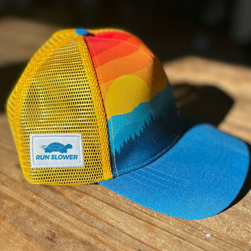 5-Panel Performance Trucker Hat - Morning Rise