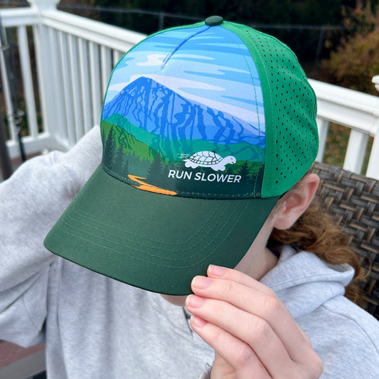 Running Trucker Hat - Sugarloaf Mountain