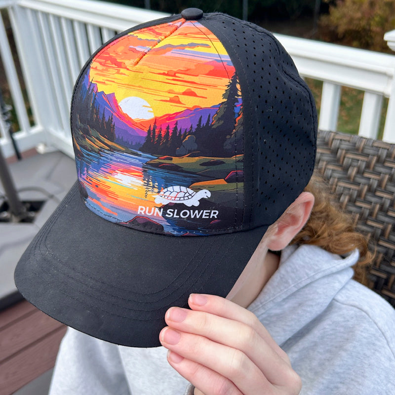 Running Trucker Hat - Summit Serenity