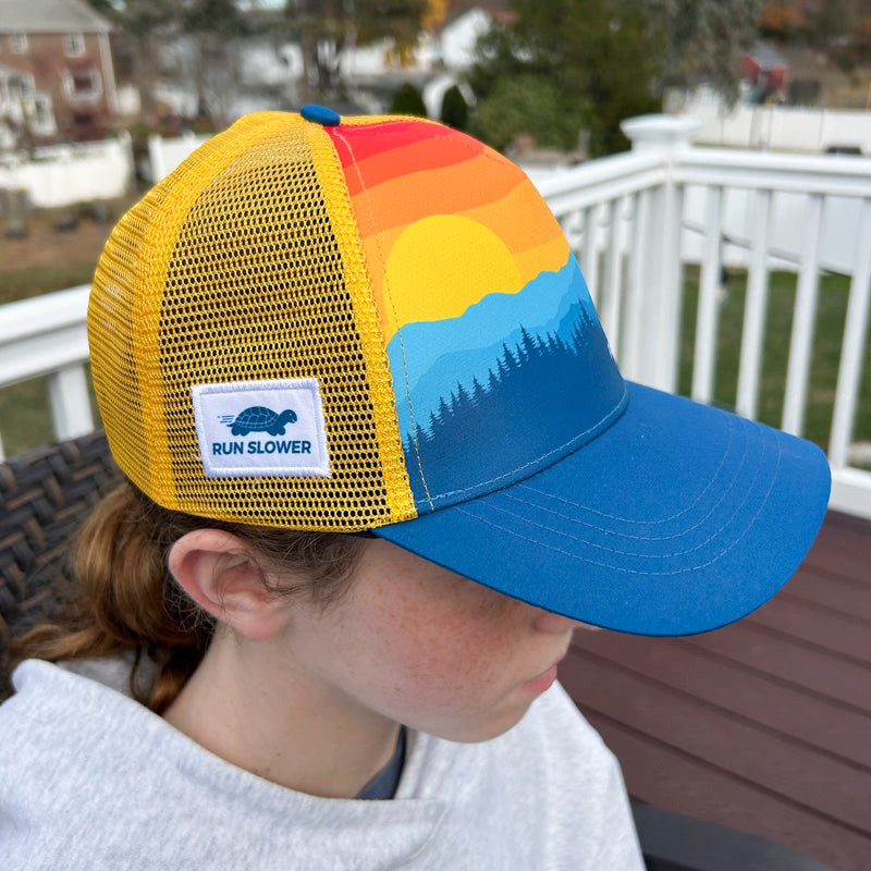 5-Panel Performance Trucker Hat - Morning Rise