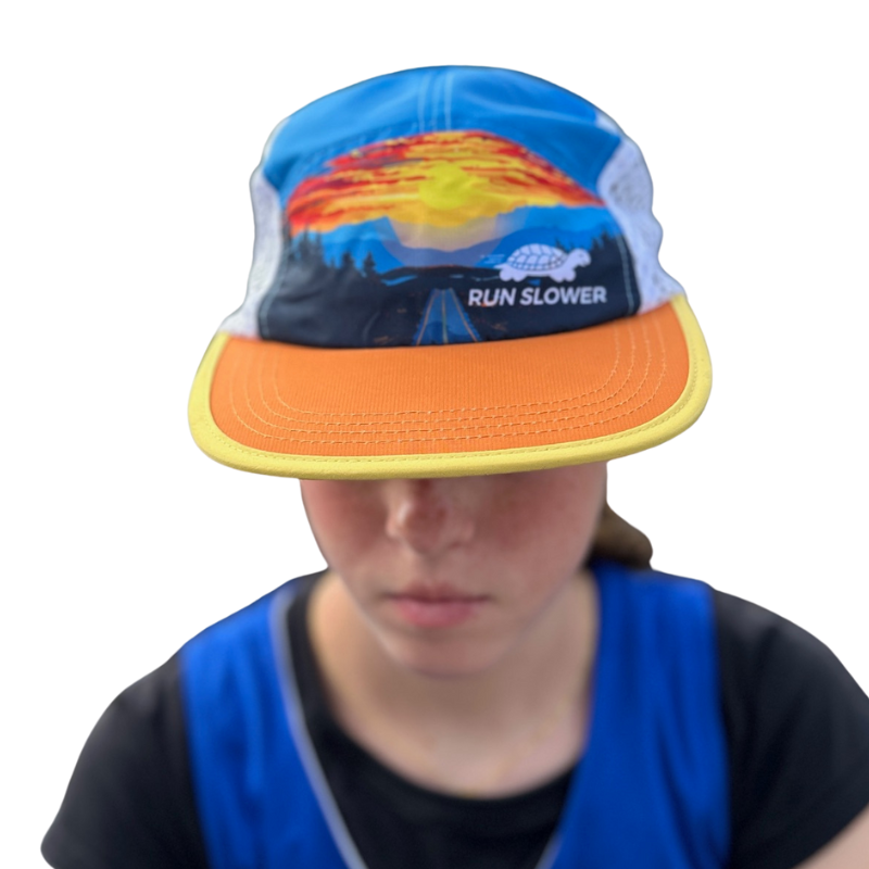 Run Hat Ventilator Mesh - Distance Is Just a Number
