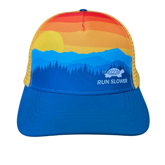 5-Panel Performance Trucker Hat - Morning Rise Mindset