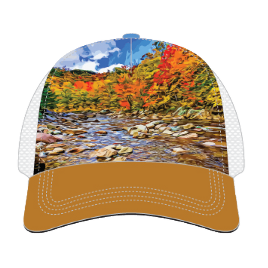 Technical Trucker Hat - White Mountains New Hampshire